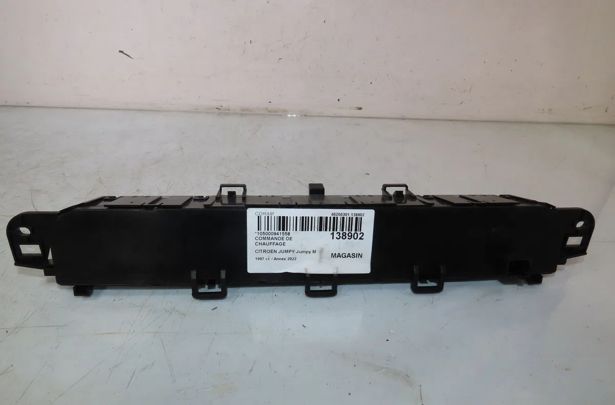 Commande de chauffage Citroën JUMPY Camionnette (V_) 2.0 bluehdi 145 (2021) occasion