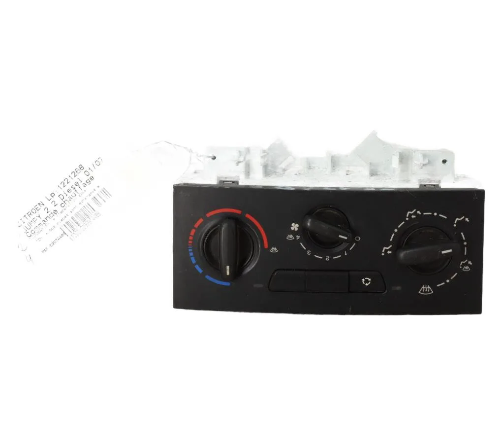 Commande de chauffage Citroen JUMPY (VF7) 2.0 hdi 140 (2007-2016) occasion