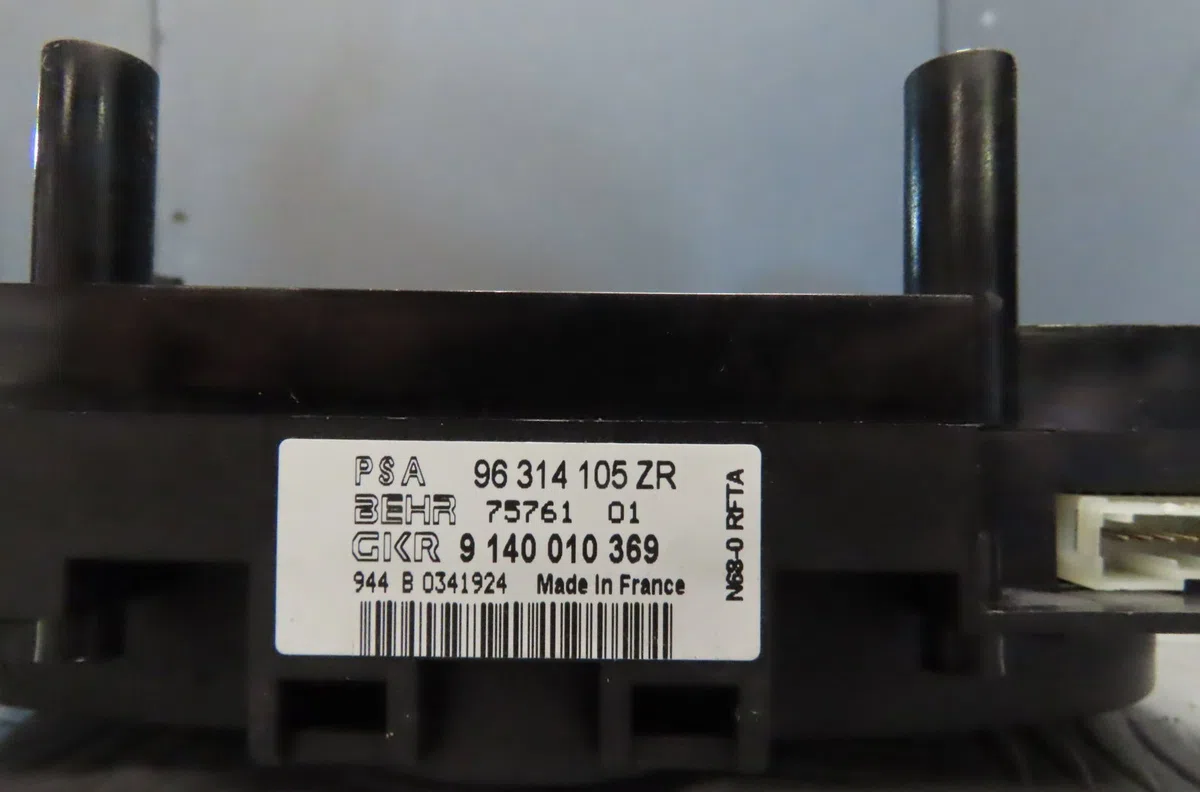 Commande de chauffage CITROEN PICASSO 2001 occasion
