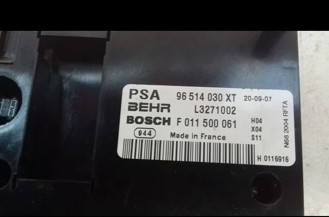 Commande de chauffage Citroen XSARA PICASSO (N68) 1.6 hdi (2004-2011) 5 portes occasion