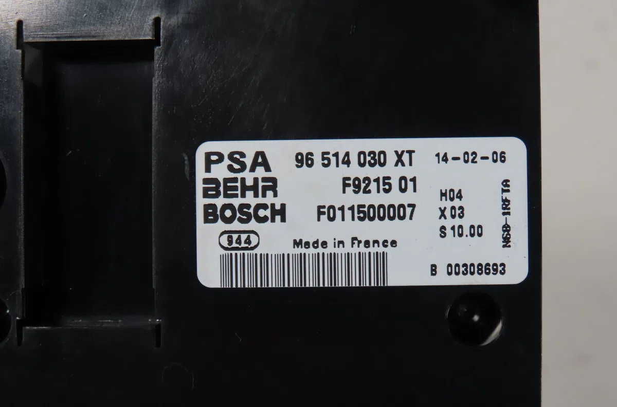 Commande de chauffage Citroën XSARA PICASSO (N68) 1.6 hdi (2004-2011) 5 portes occasion
