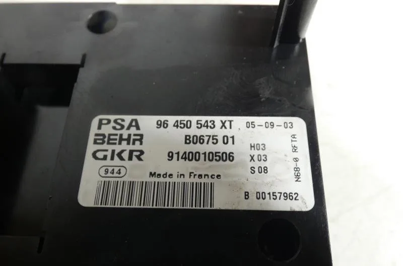 Commande de chauffage CITROEN XSARA PICASSO PHASE 1 occasion