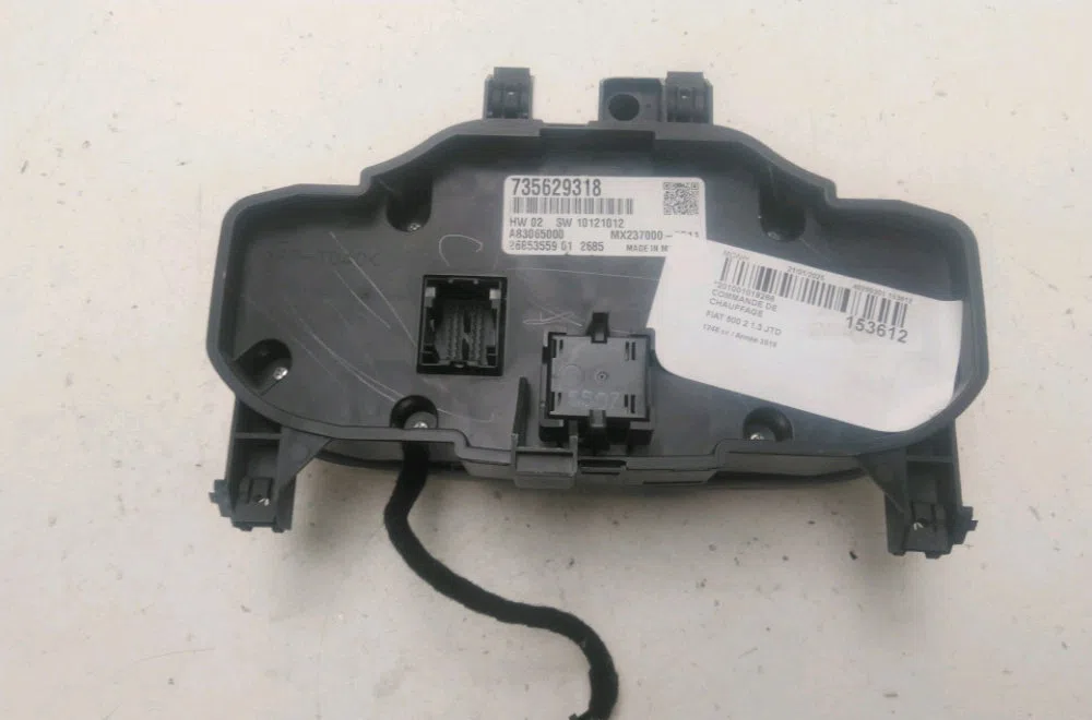 Commande de chauffage Fiat 500 (312_) 1.3 d multijet (312axe1a) (2009) occasion