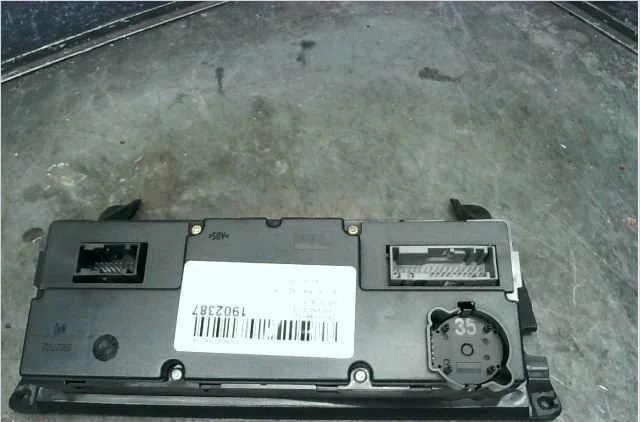 Commande de chauffage Fiat CROMA (194_) 1.9 d multijet (194axc1b, 194axc12) (2005-2011) occasion