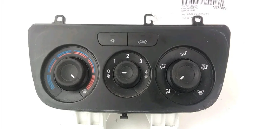 Commande de chauffage Fiat DOBLO Cargo (263_) 1.3 d multijet (263wxu1a) (2016) occasion