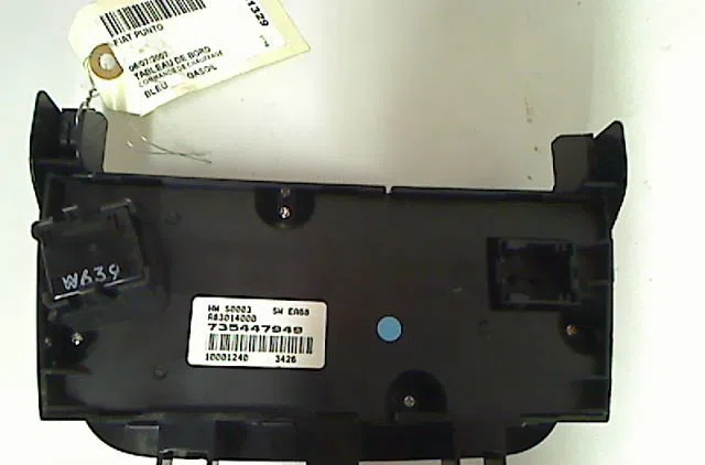 Commande de chauffage FIAT PUNTO occasion