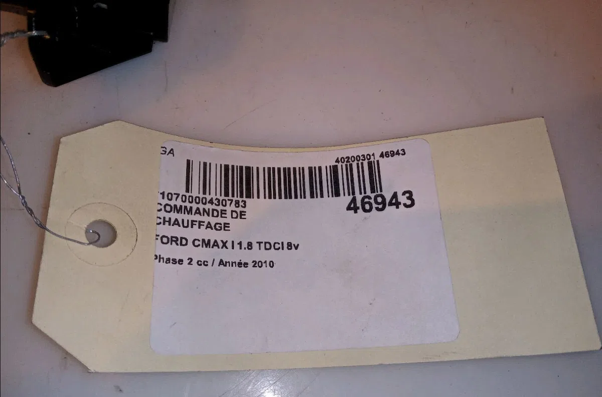 Commande de chauffage Ford C-MAX (DM2) 1.8 tdci (2007-2010) 5 portes occasion