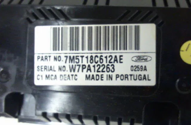 Commande de chauffage FORD FOCUS 2009 occasion