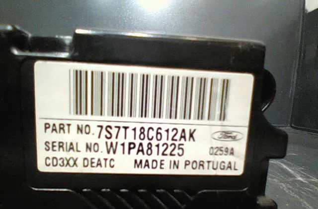 Commande de chauffage Ford MONDEO IV (BA7) 2.0 tdci (2007-2015) occasion