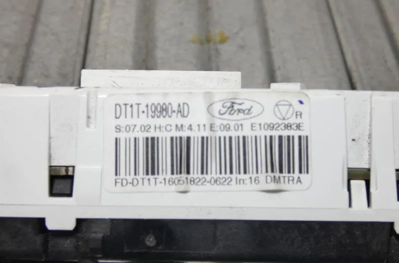Commande de chauffage FORD TRANSIT CONNECT 2 PHASE 1 occasion