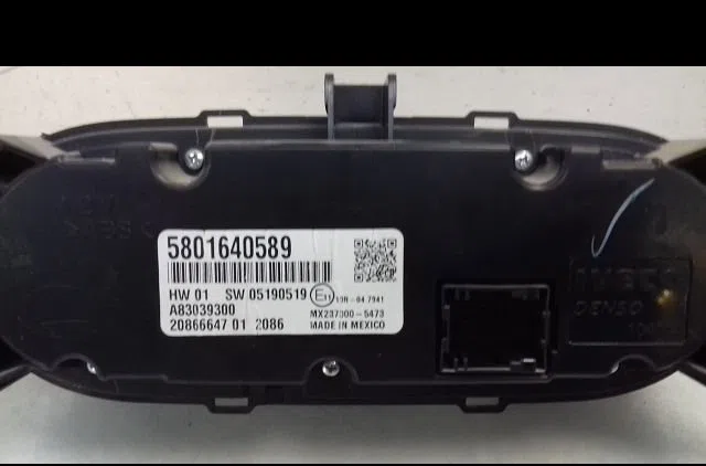 Commande de chauffage Iveco DAILY VI Camion plate-forme-Châssis 35s15, 35c15, 40c15, 50c15, 60c15, 65c15, 70c15 (2016) o