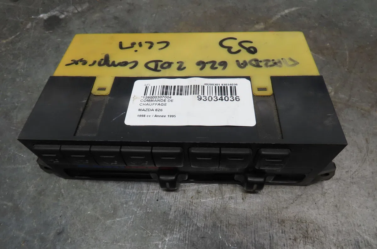 Commande de chauffage MAZDA 626 1994 occasion