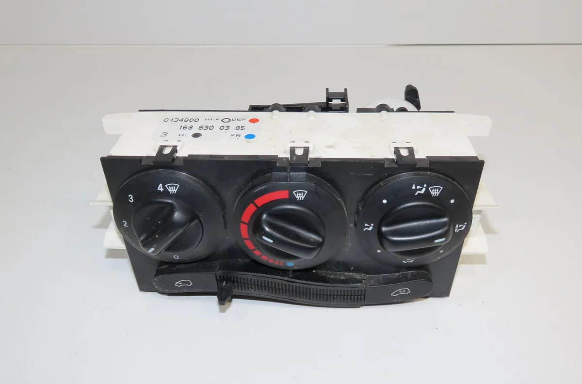 Commande de chauffage Mercedes-benz CLASSE A (W168) A 160 (168.033, 168.133) (1997-2004) occasion