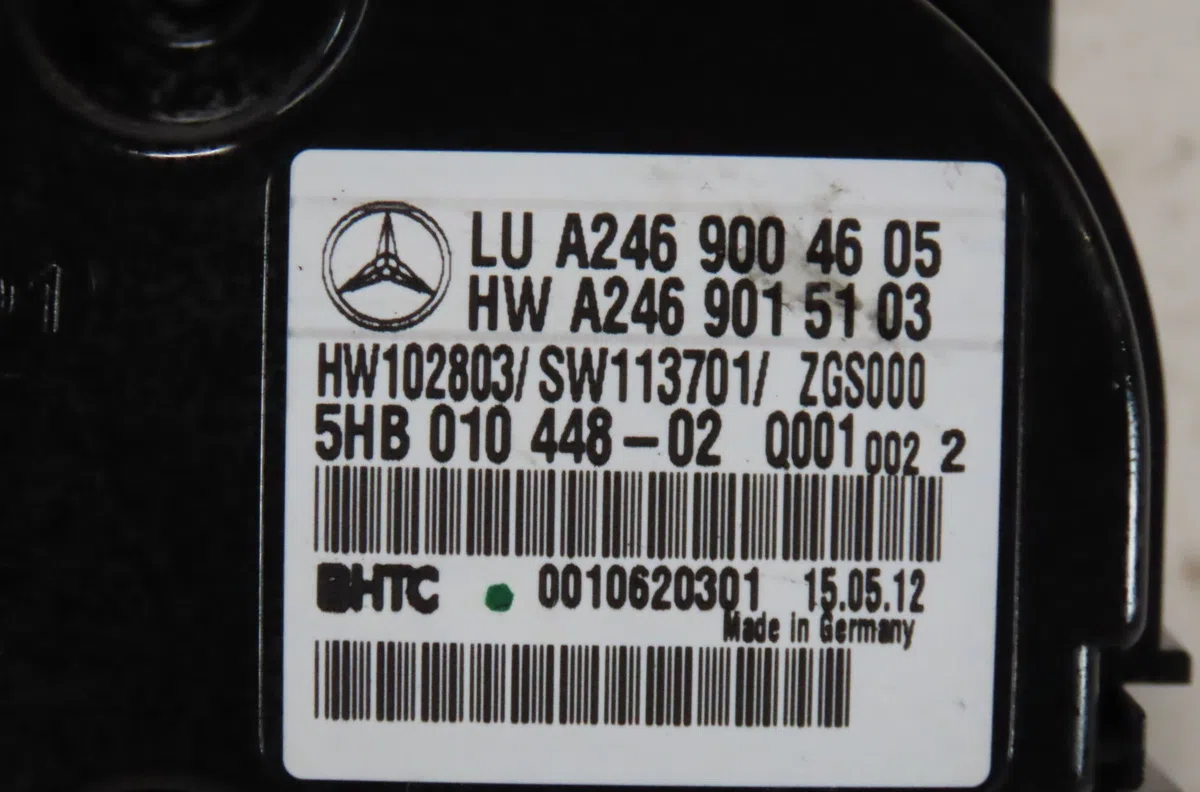 Commande de chauffage Mercedes-benz CLASSE B Sports Tourer (W246, W242) B 200 (246.243) (2011-2018) occasion