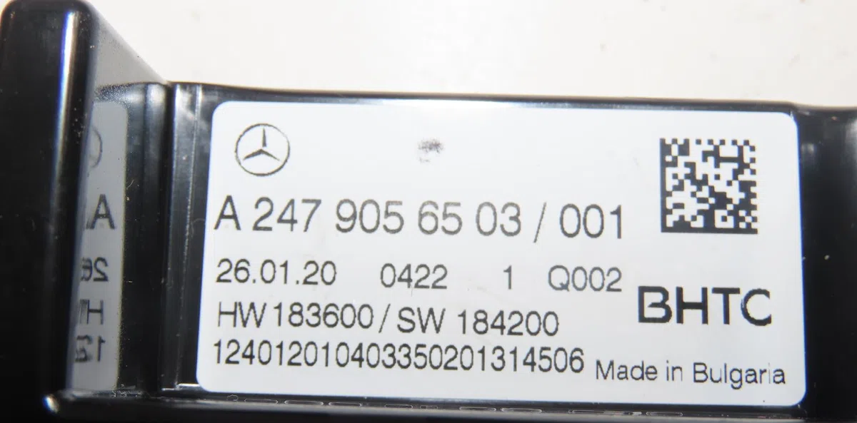 Commande de chauffage Mercedes-benz CLASSE B Sports Tourer (W247) B 200 d (247.012) (2018) occasion