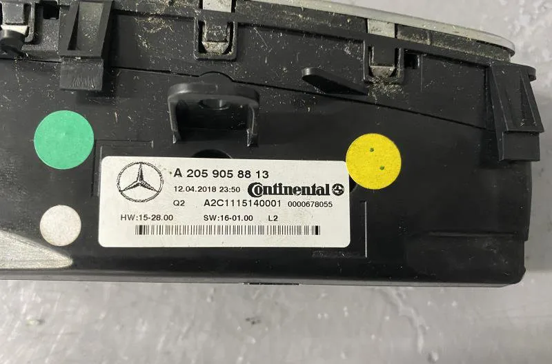 Commande de chauffage Mercedes-benz CLASSE C Coupé (C205) Amg c 43 4-matic (205.364) (2016-2018) occasion