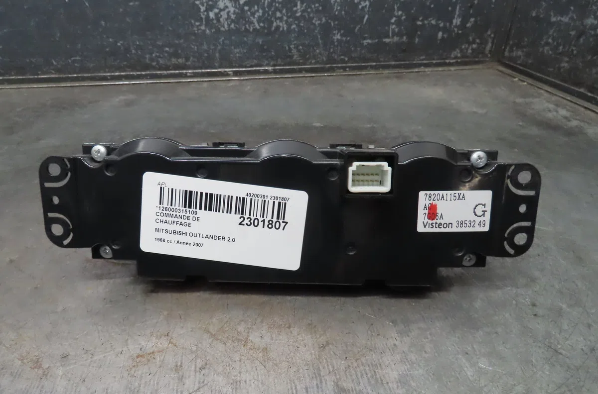 Commande de chauffage MITSUBISHI OUTLANDER 2007 occasion