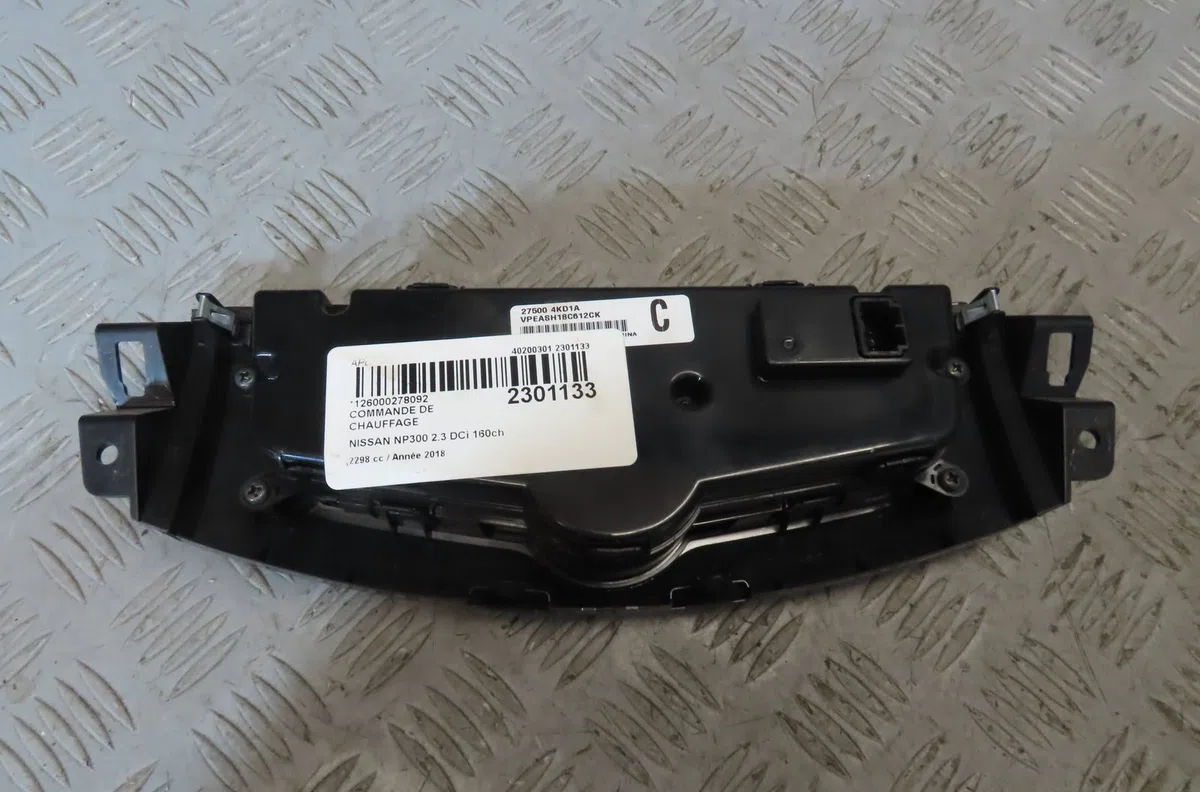 Commande de chauffage NISSAN NP300 occasion
