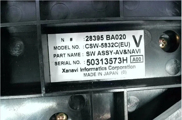 Commande de chauffage Nissan PRIMERA Hatchback (P12) 2.2 dci (2003) occasion