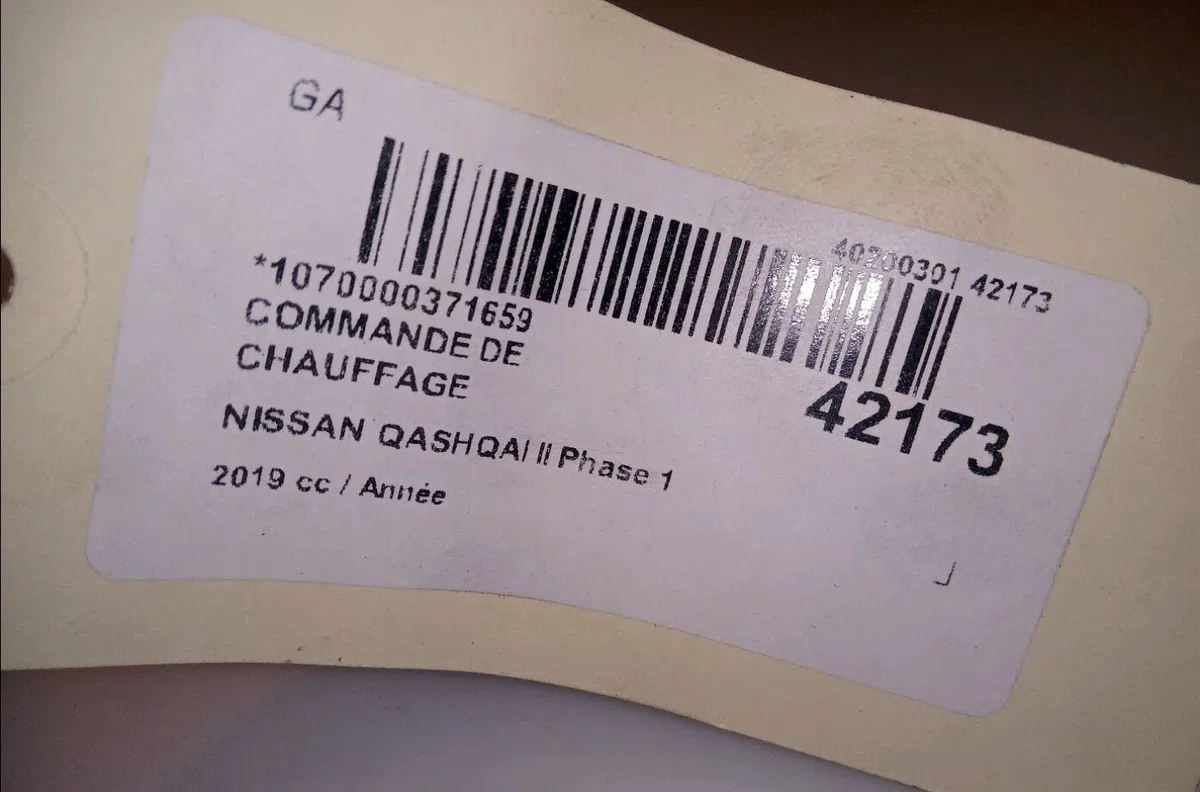 Commande de chauffage Nissan QASHQAI II SUV (J11, J11_) 1.5 dci (2013) occasion