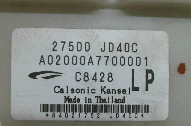 Commande de chauffage NISSAN QASHQAI occasion