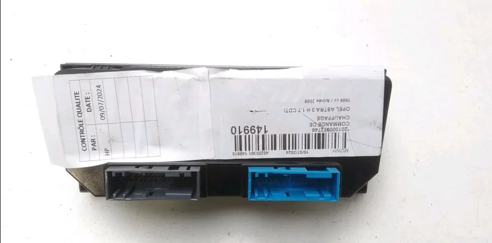 Commande de chauffage Opel ASTRA H (A04) 1.7 cdti (l48) (2004-2010) occasion