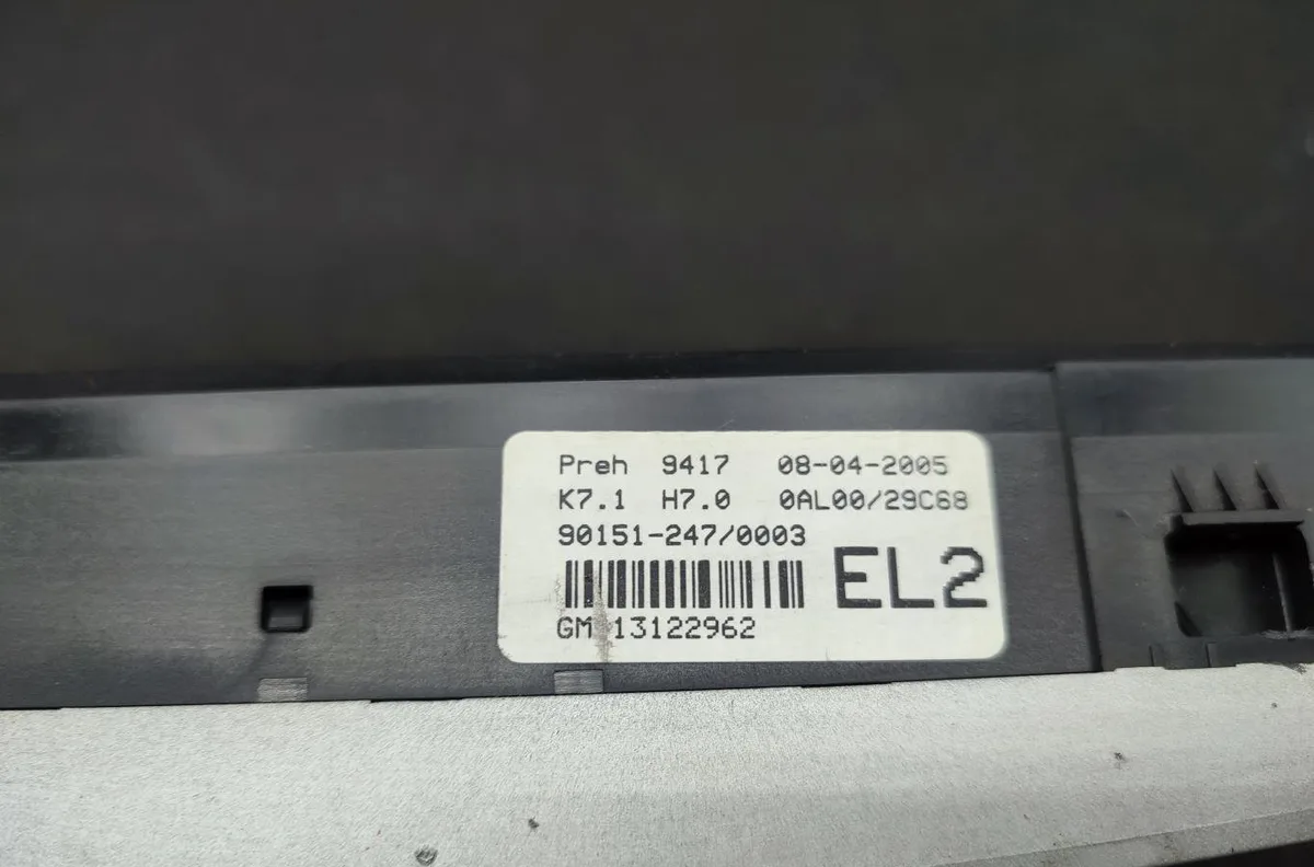 Commande de chauffage OPEL ASTRA H GTC PHASE 1 occasion