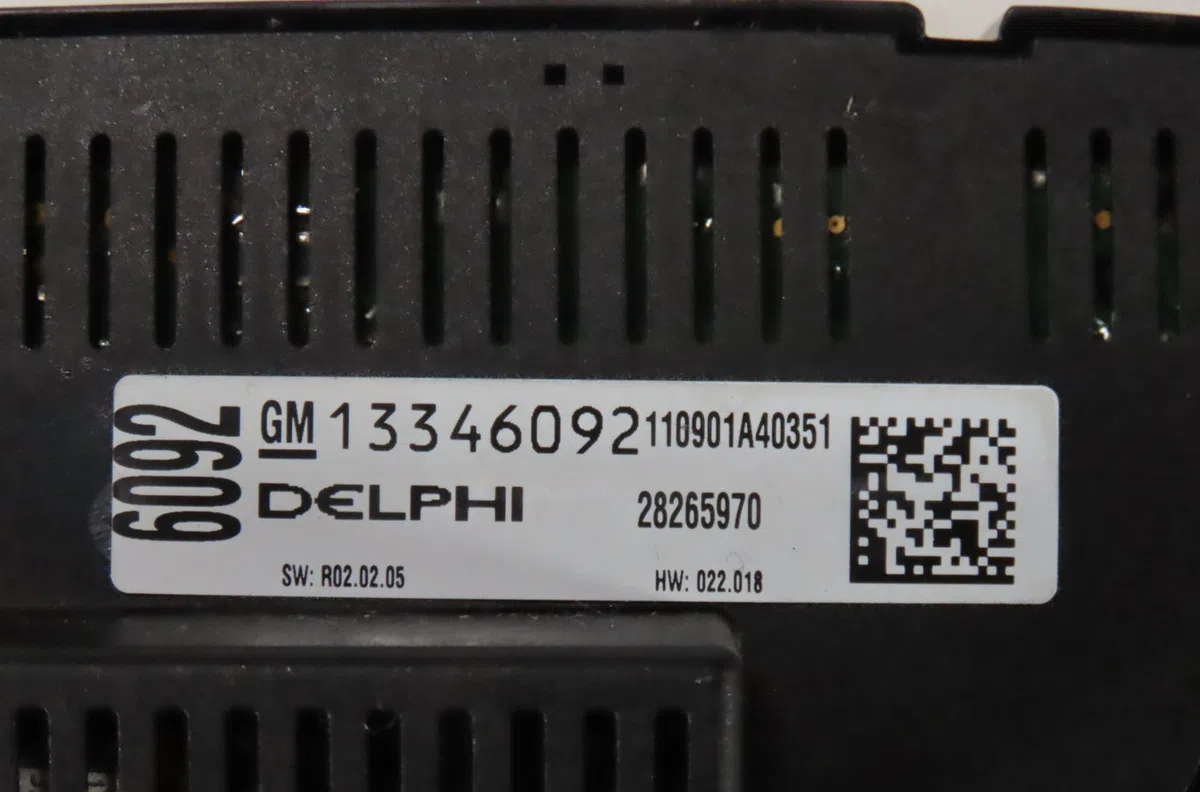 Commande de chauffage Opel ASTRA J (P10) 1.3 cdti (68) (2009-2015) 5 portes occasion