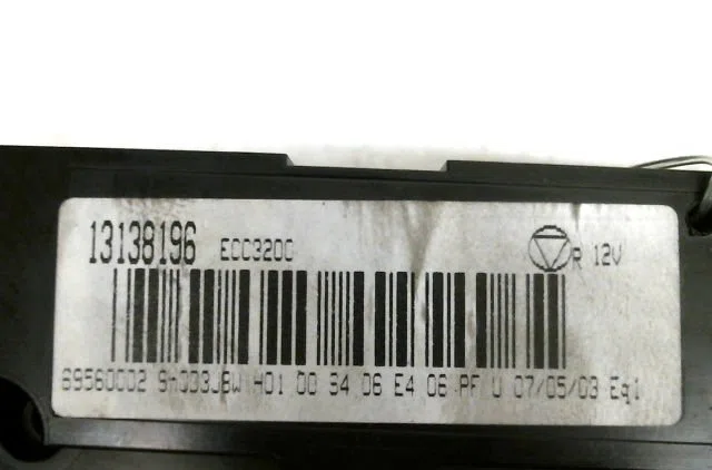 Commande de chauffage OPEL SIGNUM occasion