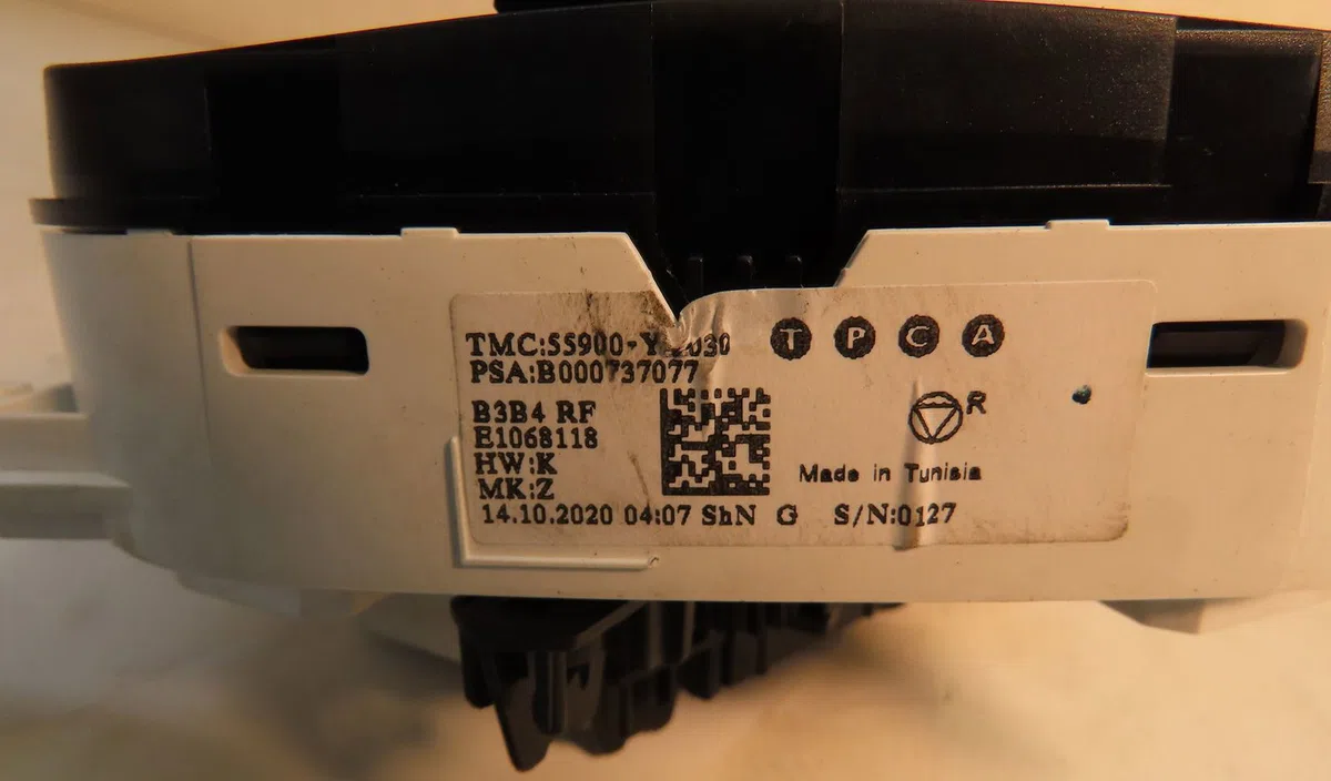 Commande de chauffage PEUGEOT 108 2021 occasion