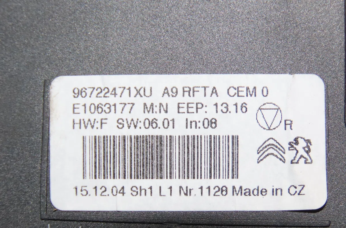 Commande de chauffage Peugeot 2008 I (CU_) 1.2 vti (2013-2018) occasion