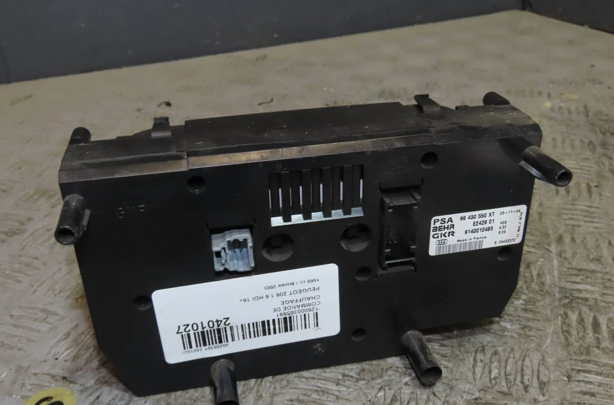 Commande de chauffage Peugeot 206 3-5 portes (2A-C) 1.6 hdi 110 (2004-2007) occasion