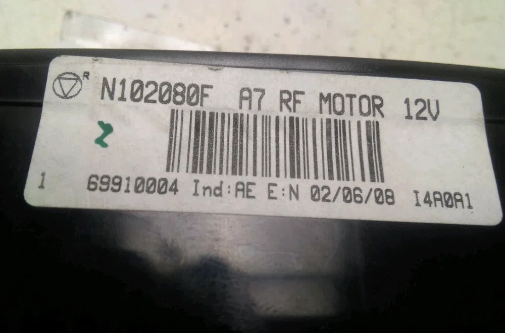 Commande de chauffage Peugeot 207 CC (WD_) 1.6 hdi (2007-2015) occasion