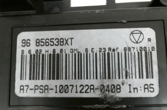Commande de chauffage Peugeot 207 SW (WK_) 1.6 16v (2007-2013) occasion