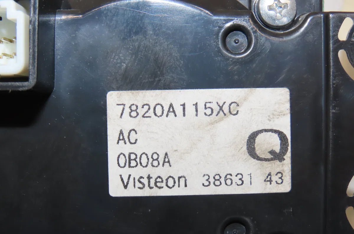 Commande de chauffage Peugeot 4007 (VU_, VV_) 2.2 hdi (2007-2013) occasion