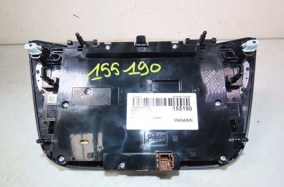 Commande de chauffage Peugeot 508 SW I (8E_) 1.6 bluehdi 120 (2014-2018) occasion