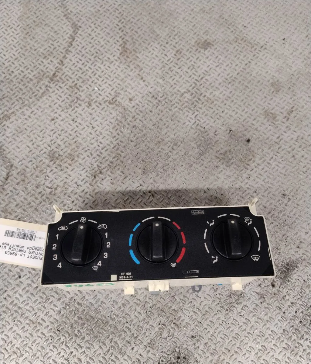 Commande de chauffage PEUGEOT PARTNER 1  PARTNER 1 PHASE 2 occasion