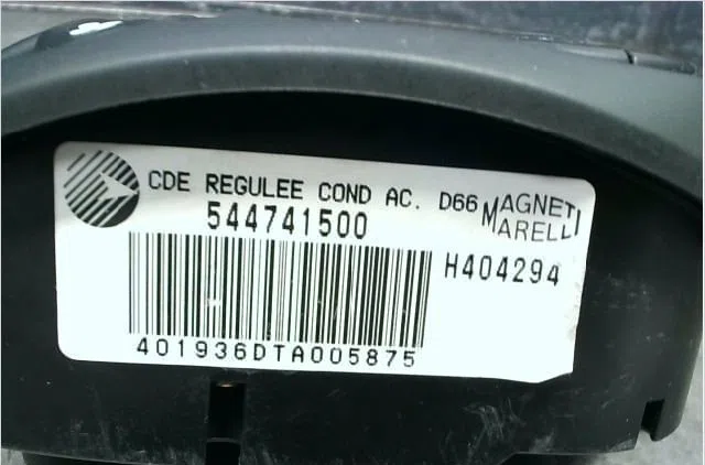 Commande de chauffage Renault AVANTIME (DE0_) 2.2 dci (de01) (2002-2003) occasion