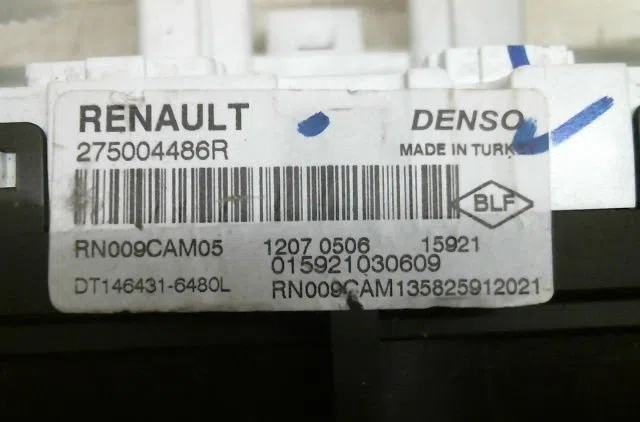 Commande de chauffage RENAULT CLIO 1.0 SCE 65 2021 SOCIETE AIR occasion