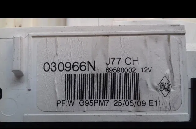 Commande de chauffage Renault CLIO III (BR0-1, CR0-1) 1.5 dci (br17, cr17) (2005-2012) 5 portes occasion