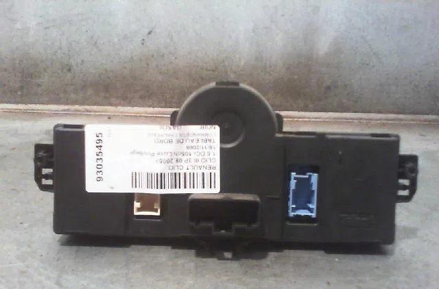 Commande de chauffage RENAULT CLIO III Phase 1 09-2005--03-2009 occasion