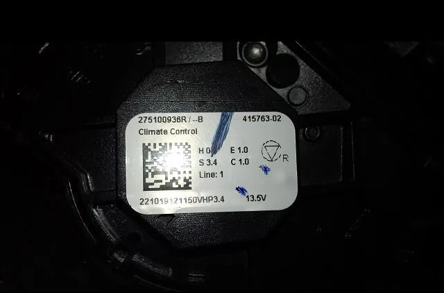 Commande de chauffage Renault CLIO V (B7_) 1.5 blue dci 85 (b7ag) (2019) 5 portes occasion