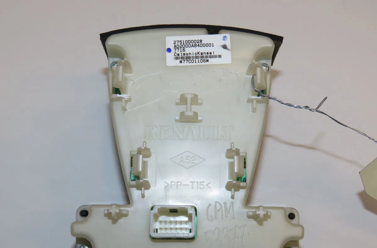 Commande de chauffage Renault LAGUNA III (BT0-1) 2.0 dci (bt07, bt0j, bt14, bt1a, bt1s) (2007-2015) 5 portes occasion