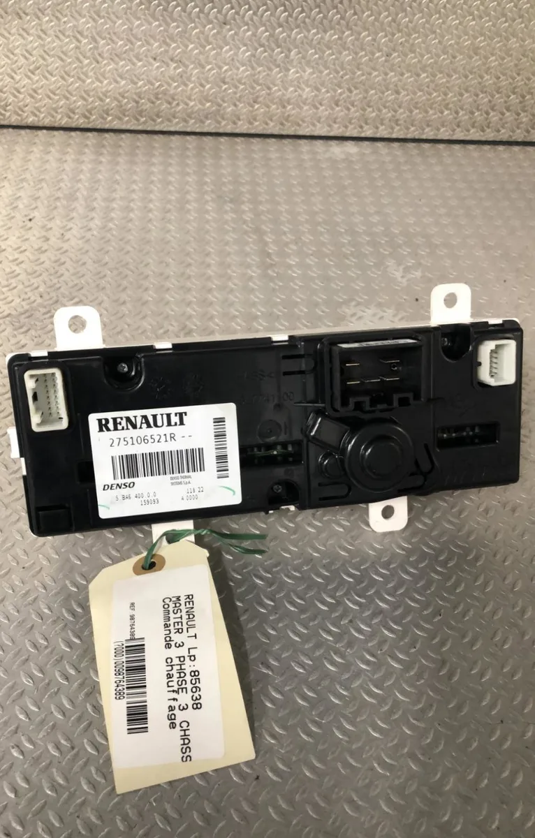 Commande de chauffage Renault MASTER III Camion plate-forme-Châssis (EV, HV, UV) 2.3 dci 110 fwd (ev0r, ev0w, hv0r, hv0w