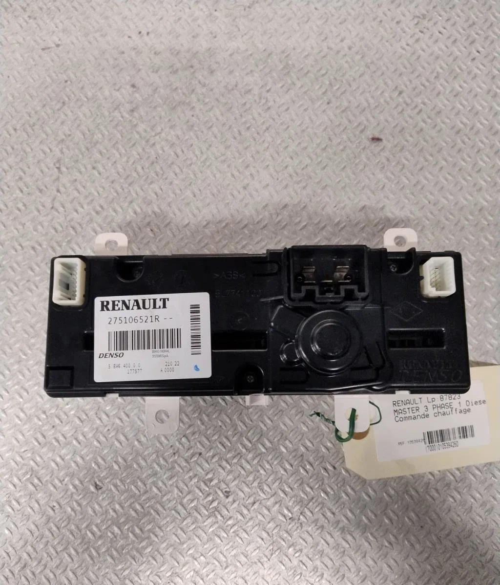 Commande de chauffage Renault MASTER III Camion plate-forme-Châssis (EV, HV, UV) 2.3 dci 130 rwd (hv01, hv10, hv11, hv12