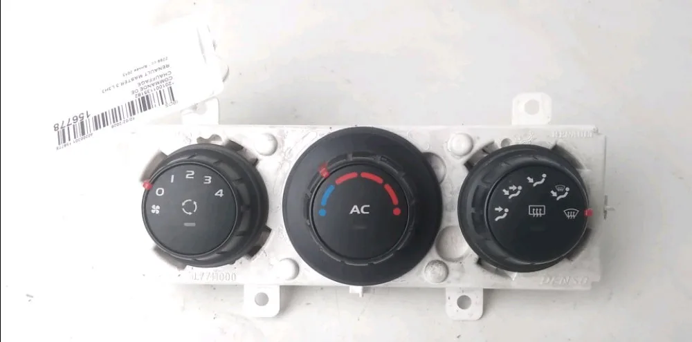Commande de chauffage Renault MASTER III Camionnette (FV) 2.3 dci 125 fwd (fv0c, fv0d, fv0g, fv0h, fv0j, fv0k) (2010) oc