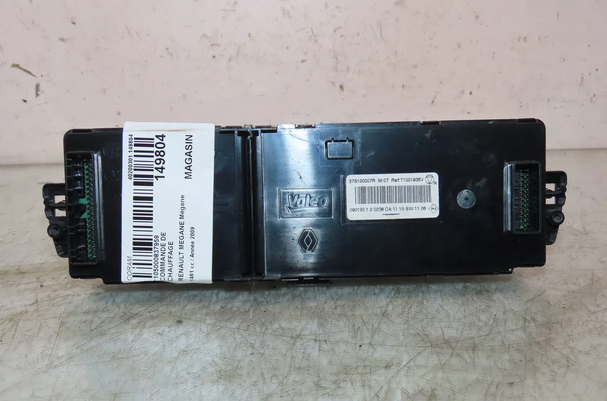 Commande de chauffage RENAULT MEGANE 2009 occasion
