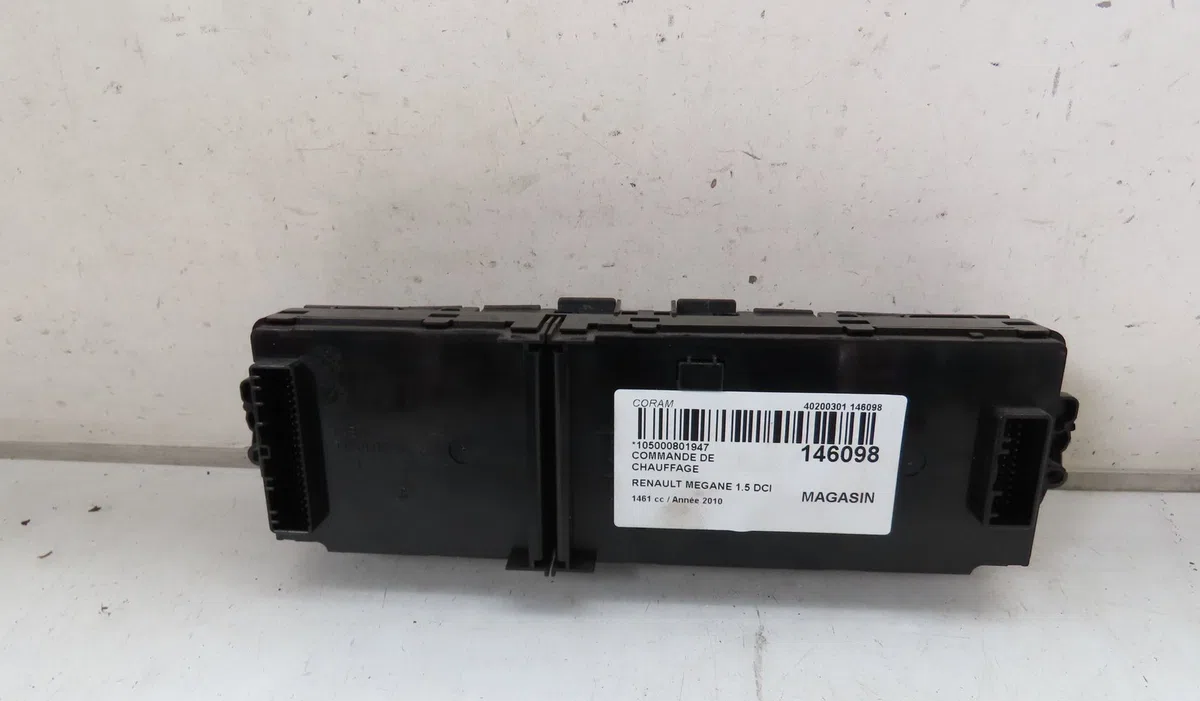 Commande de chauffage RENAULT MEGANE 2010 occasion