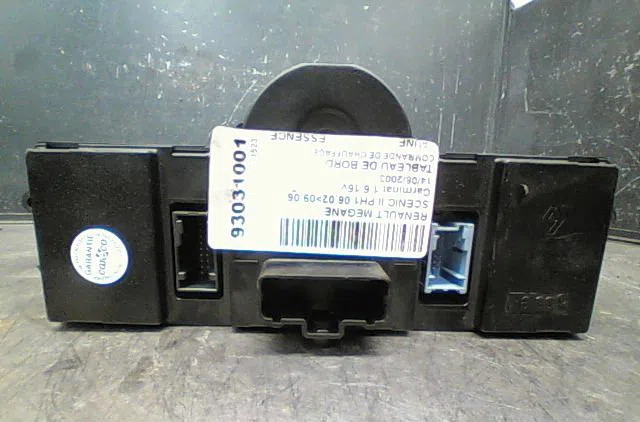 Commande de chauffage RENAULT MEGANE II Phase 1 09-2003--12-2005 occasion