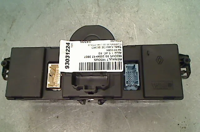 Commande de chauffage RENAULT MODUS Phase 1 09-2004--12-2007 occasion